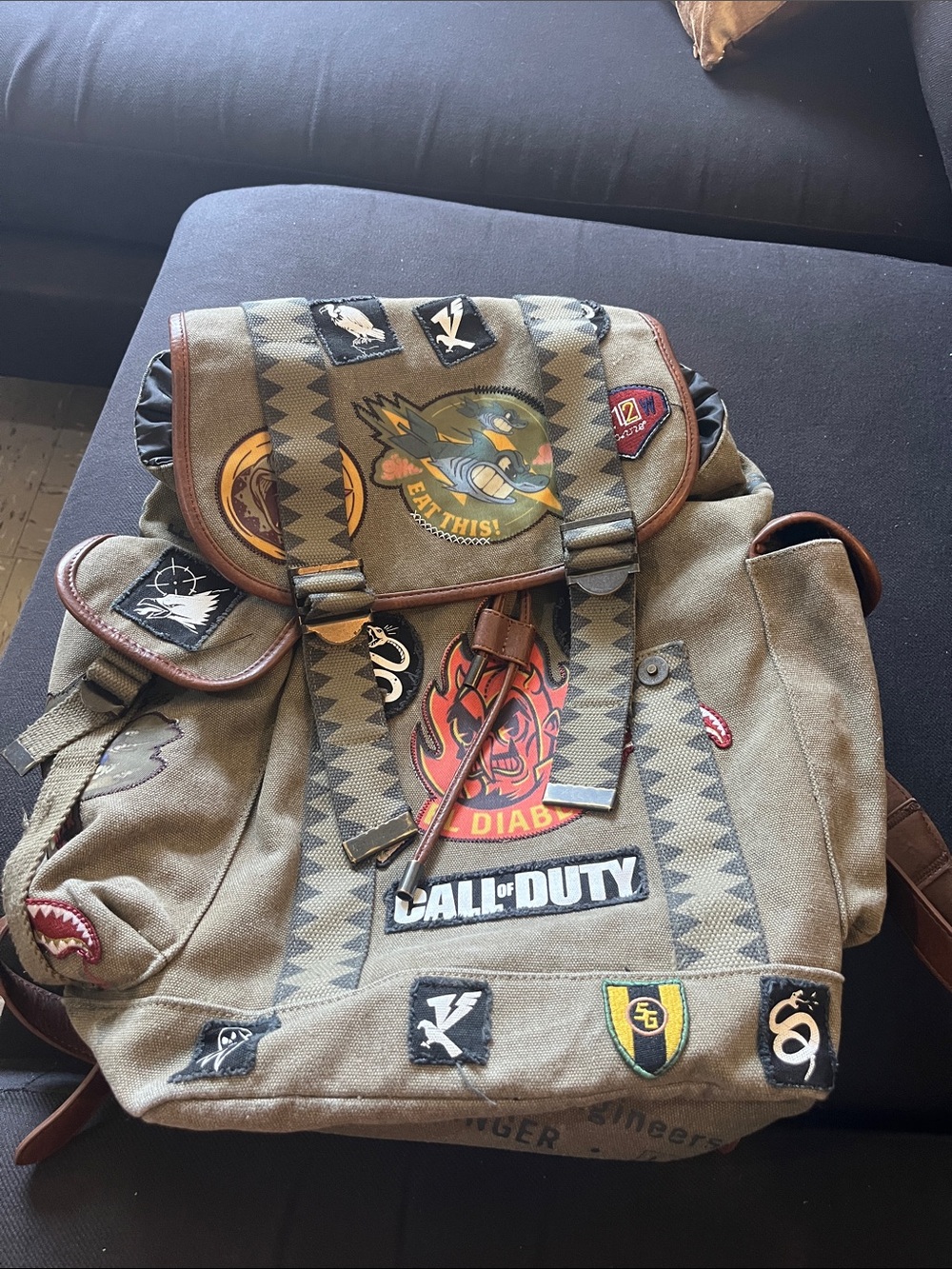 call of duty spray ground book bag